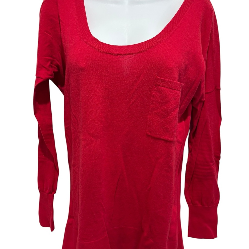 VICTORIA’S SECRET Women’s Long Sleeve Scoop Neck Top Size Large